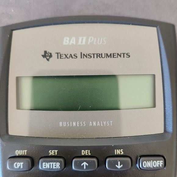 Texas Instruments BA II PLUS Calculator - Picture 3 of 6